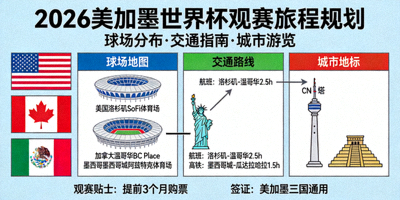 2026美加墨世界杯观赛旅程规划文章配图