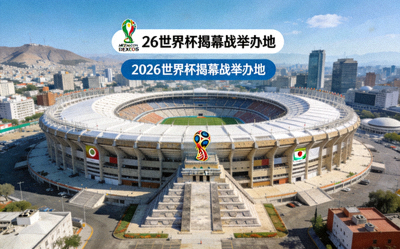 阿兹特克体育场全景，位于墨西哥城，2026世界杯揭幕战举办地